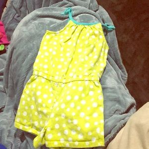 Lime/yellow romper